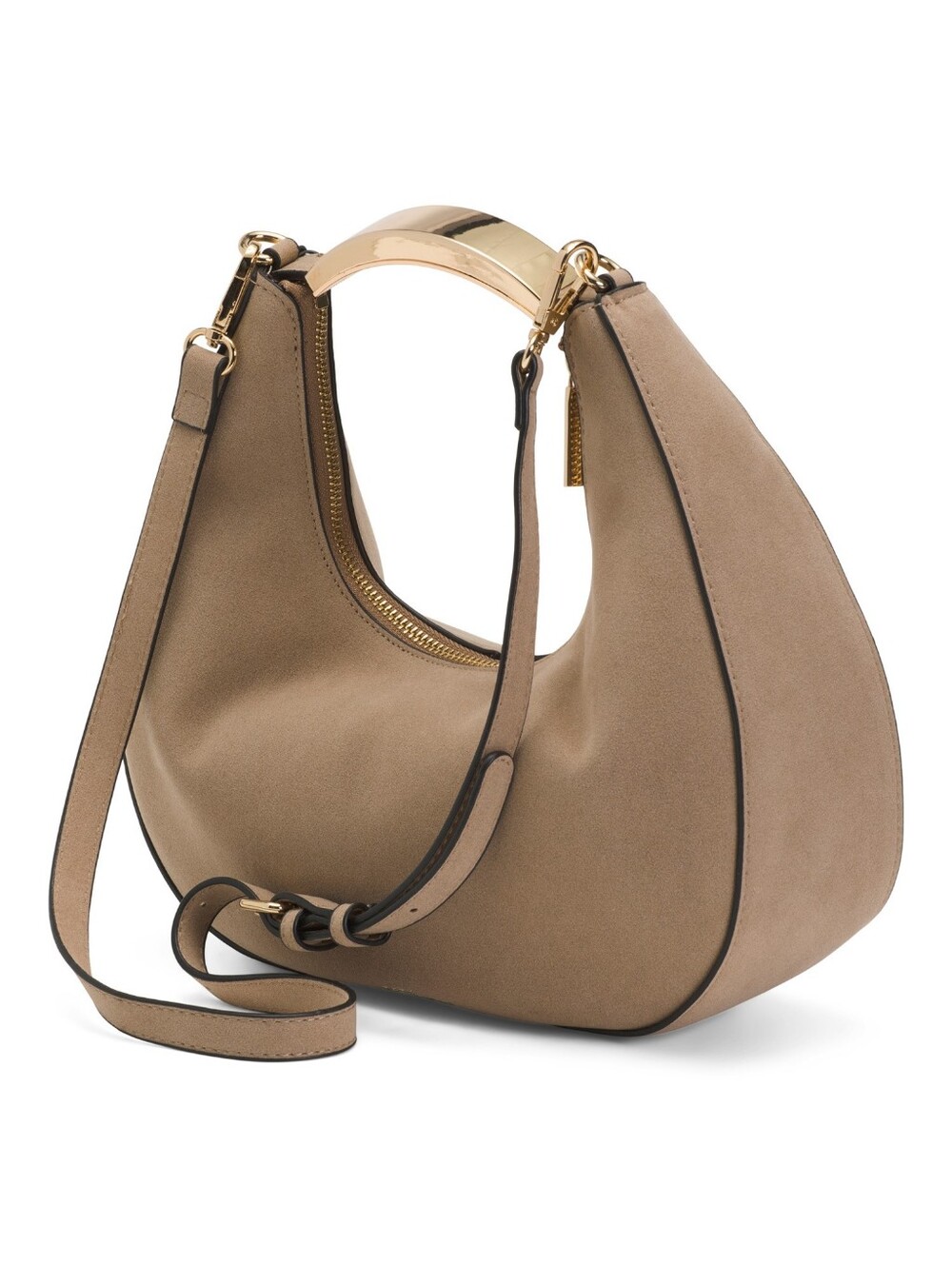 NEW BCBG Generation Suede Handbag - Picture 2 of 3